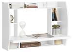 Table murale Bureau FWT18-W Blanc - Bois manufacturé - 82 x 60 x 39 cm