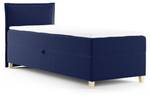 Boxspringbett Fren Mini Blau - Breite: 103 cm