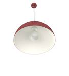 Suspension Cassis Rouge - Blanc - 40 x 20 x 40 cm