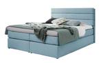 Boxspringbett REVLIE Blau - Breite: 189 cm