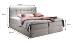 Boxspringbett TREZO Beige