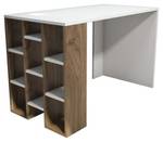 Computertisch Holzwerkstoff - Massivholz - 120 x 75 x 120 cm