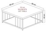 Table basse Ankaa Largeur : 39 cm