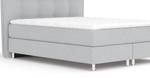 Boxspringbett Minori Hellgrau - Breite: 200 cm