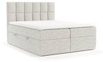 Boxspringbett Ammira Grau - Breite: 180 cm