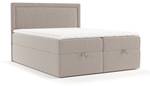 Premium Boxspringbett Pao Braun - Breite: 140 cm