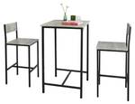 Table + 2 x Tabourets OGT27-HG Gris