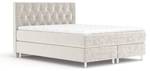 Boxspringbett Excelsior Ecru - Breite: 140 cm