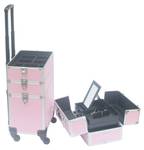 Schminkkoffer PC-116P Pink - Metall - 35 x 76 x 25 cm