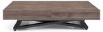 Table basse SANNA U CT80 Gris marron