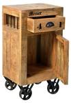 Kommode Rustic II Braun - Massivholz - Holzart/Dekor - 44 x 82 x 34 cm