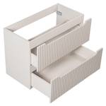 Schrank unter waschbecken NOVA CUW80 2D Beige