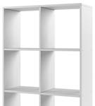 Meuble de rangement cube Scutum 23114 Blanc - 72 x 143 x 29 cm