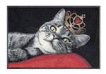 Paillasson ROYAL CAT 50x75 noir Noir - Matière plastique - 50 x 7 x 75 cm