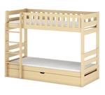 Etagenbett Focus Beige - Massivholz - Holzart/Dekor - 80 x 145 x 200 cm