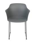 Fauteuil de table Tango Matière plastique / Acier - Gris