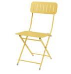 Lot de 2 chaises pliantes Sande Jaune