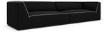 Sofa RUBY 4 Sitzplätze Schwarz