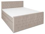 Boxspringbett MARDIN mit Bettkasten Beige - Breite: 200 cm