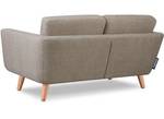 TAGIO II Sofa 2 Personen Braun - Massivholz - 153 x 80 x 88 cm