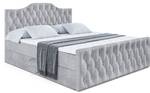 Boxspringbett VILA-1-Z Grau - Breite: 160 cm - H3