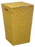 Korb für Wäsche, Leinen, Behälter Gelb - Kunststoff - 44 x 53 x 33 cm