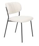 Lot de 2 chaises Jolien Beige - Textile - 49 x 78 x 56 cm