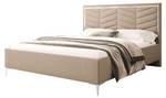 Polsterbett AURORA II 140x200 Boston 18 Beige - Breite: 140 cm