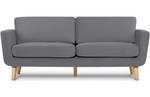 Sofa TAGIO 3 Sitzer Grau