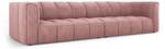 modulares Sofa SERENA 4 Sitzplätze Pink