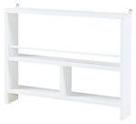 Étagère murale Piteå Blanc - Bois manufacturé - Métal - 11 x 45 x 60 cm