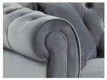 Sofa TOLEDO Grau - Textil - 163 x 72 x 228 cm