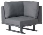 5-Sitzer-Sofa Bayside Grau - Metall - 174 x 75 x 373 cm