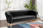 Sofa Emilia (3-Sitzer) Schwarz