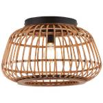 Deckenlampen 14911111 1 Braun - Rattan - 40 x 25 x 40 cm