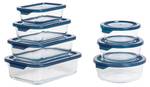 Frische-Tablett Cook & Fresh 7-teilig Blau - Naturfaser - 2 x 2 x 1 cm