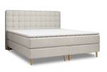 Boxspringbett Believe Beige - Breite: 120 cm