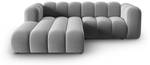 modulares Ecksofa LUPINE 3 Sitzplätze Grau