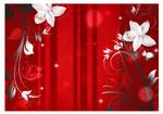 Fototapete Flowering scarlet