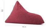 Sitzsack Gaming Triangle XXL Rot