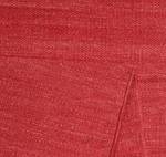 Kurzflorteppich Rainbow Kelim Rot - Naturfaser - Textil - 200 x 1 x 290 cm