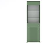 Vitrine ISEO SC54 2D Noir - Vert