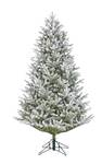 Weihnachtsbaum Vancouver Grün - Kunststoff - 124 x 185 x 124 cm