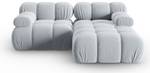 modulares Ecksofa BELLIS 3 Sitzplätze Hellblau