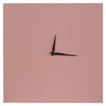 Horloge murale TOMAR Rose foncé - Métal - 40 x 40 x 2 cm