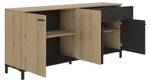 Anrichte TRUST Braun - Holzwerkstoff - 40 x 81 x 180 cm