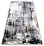 Teppich Poli 8820a Abstraktion Grau Grau - Kunststoff - Textil - 140 x 1 x 190 cm