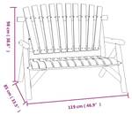 Gartenbank 3028556-5 Dunkelbraun