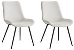 Lot de 2 chaises KOGE Beige