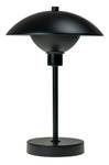 Tischlampe aufladbar Roma Schwarz - Metall - 20 x 30 x 20 cm